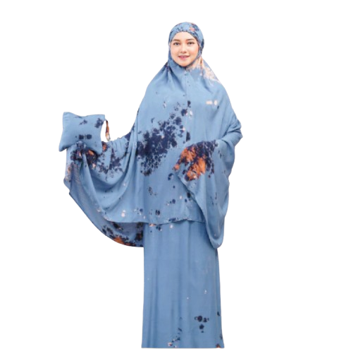 Abizard Mukena Bali Dewasa Rayon Premium Motif Tye Dye