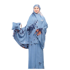 Abizard Mukena Bali Dewasa Rayon Premium Motif Tye Dye
