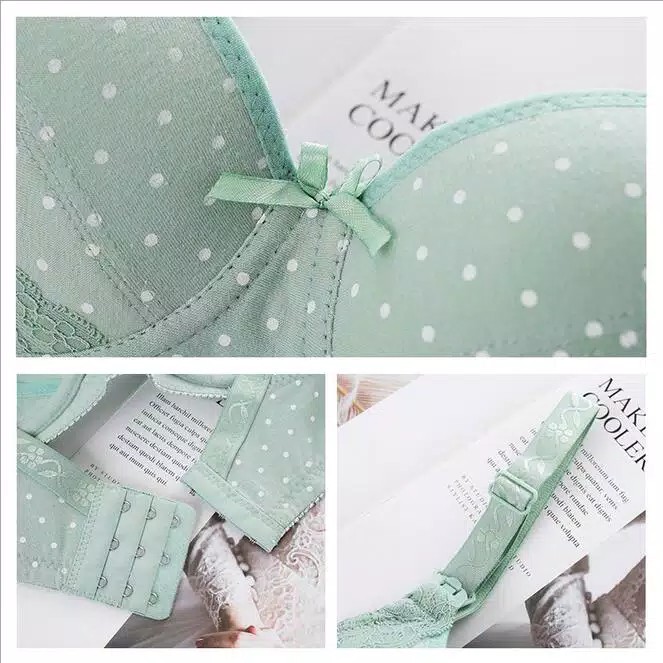  Eve Maternity Nursing Bra Full Wired Polkadot BH163