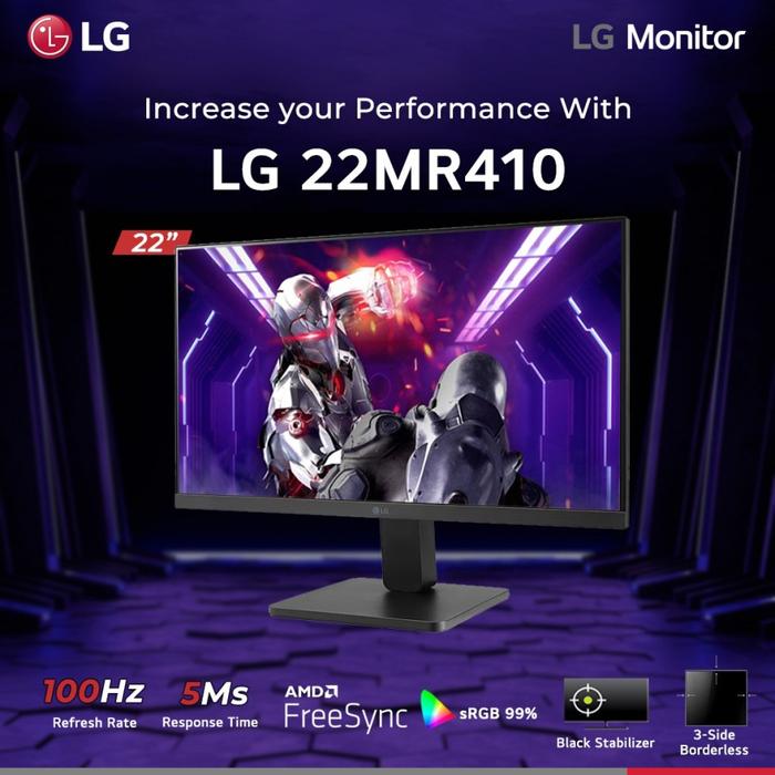 LG Electronics LG 21.45" Full HD Monitor dengan AMD FreeSync™ 22MR410-B