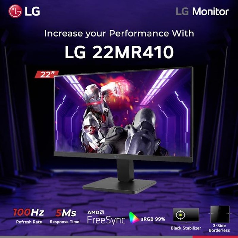21.45" Full HD Monitor dengan AMD FreeSync™ 5