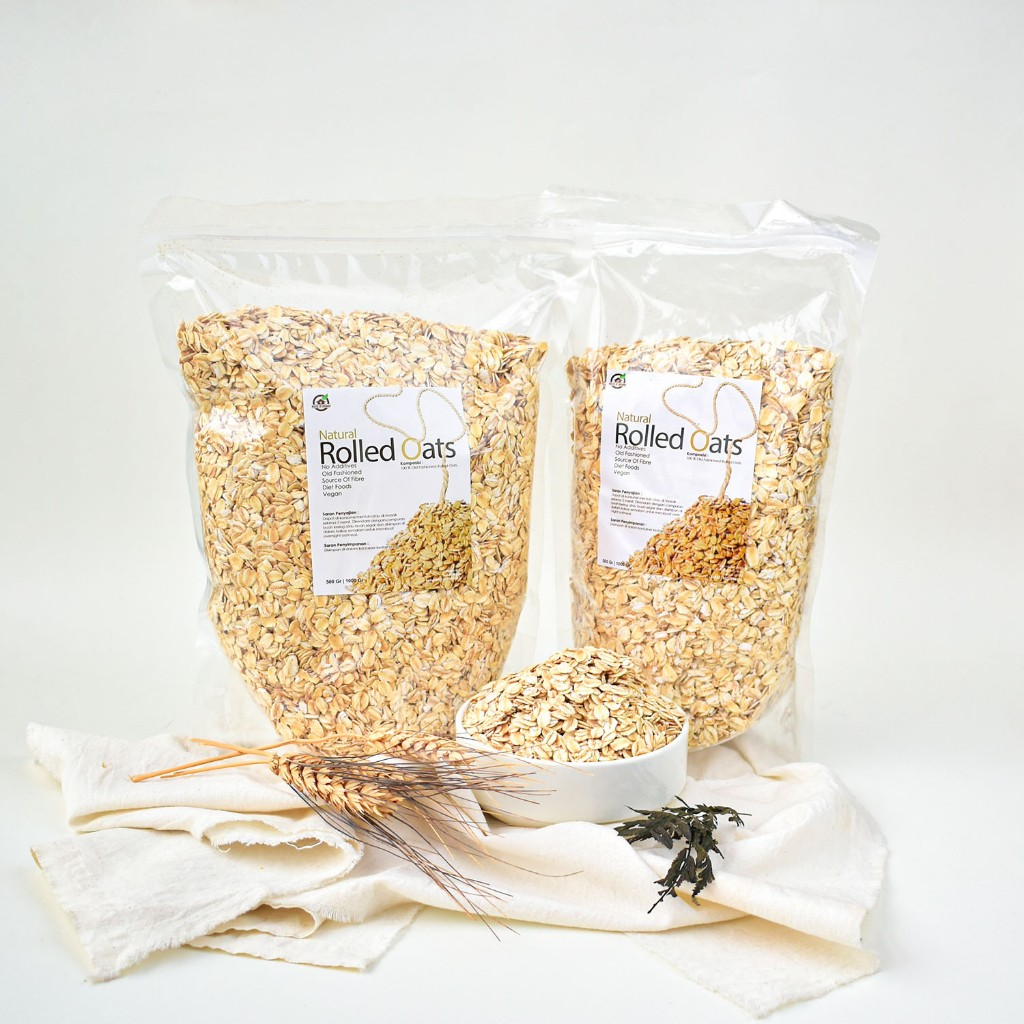  House of Organix Natural Rolled Oat 1 kg