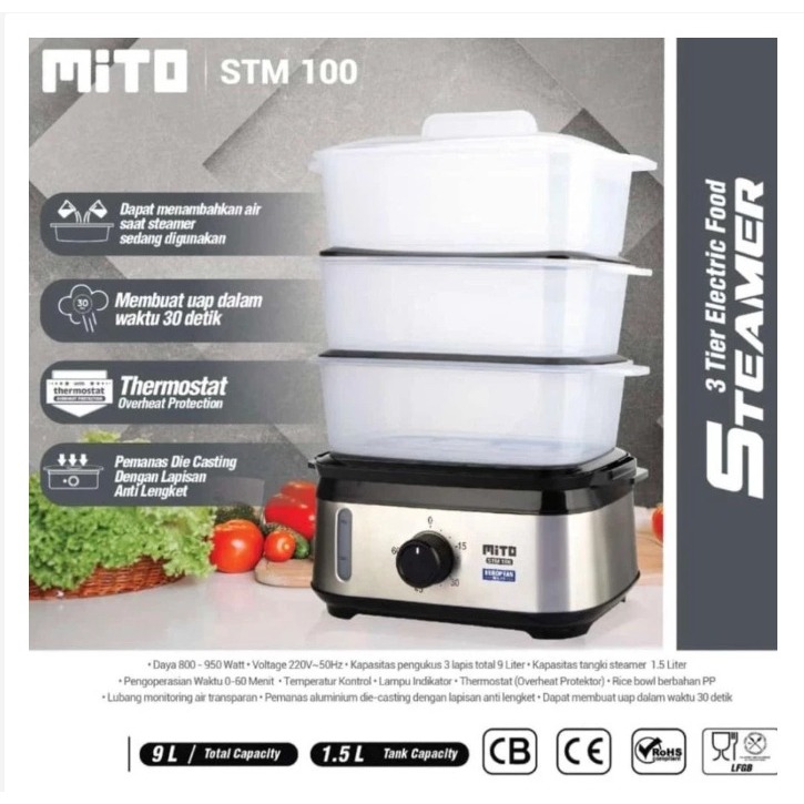 MITO Group MITO Steamer Electric Food STM100