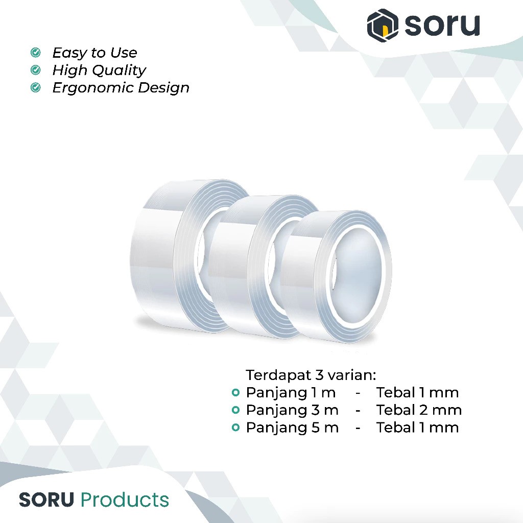 SORU Indonesia SORU Double Tape Nano