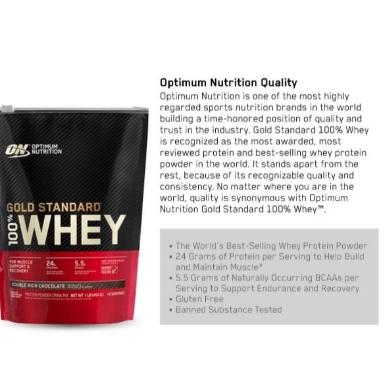 Optimum Nutrition Gold Standard Whey Double Rich Chocolate