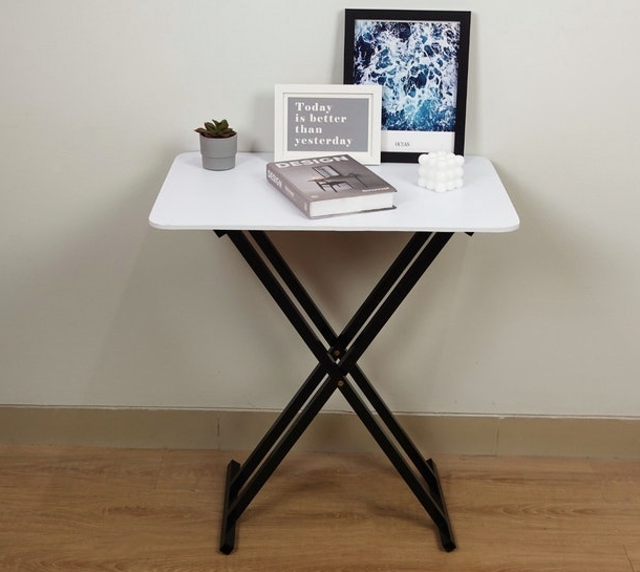 Meja Lipat Kayu Bazar