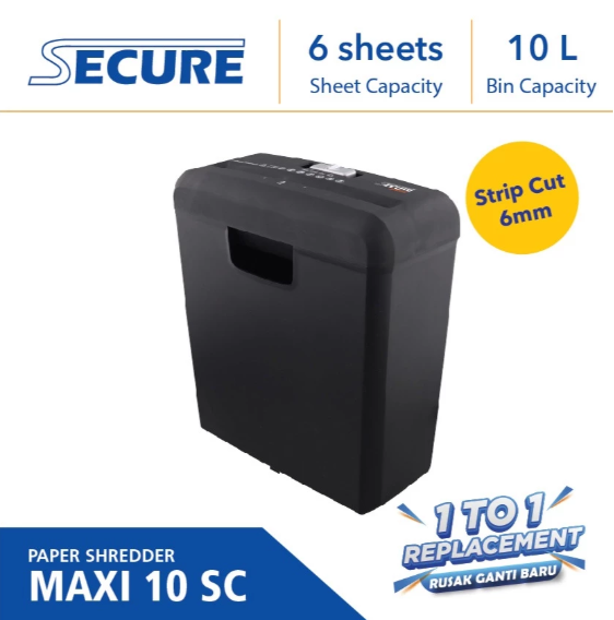  Secure Maxi Paper Shredder 10SC