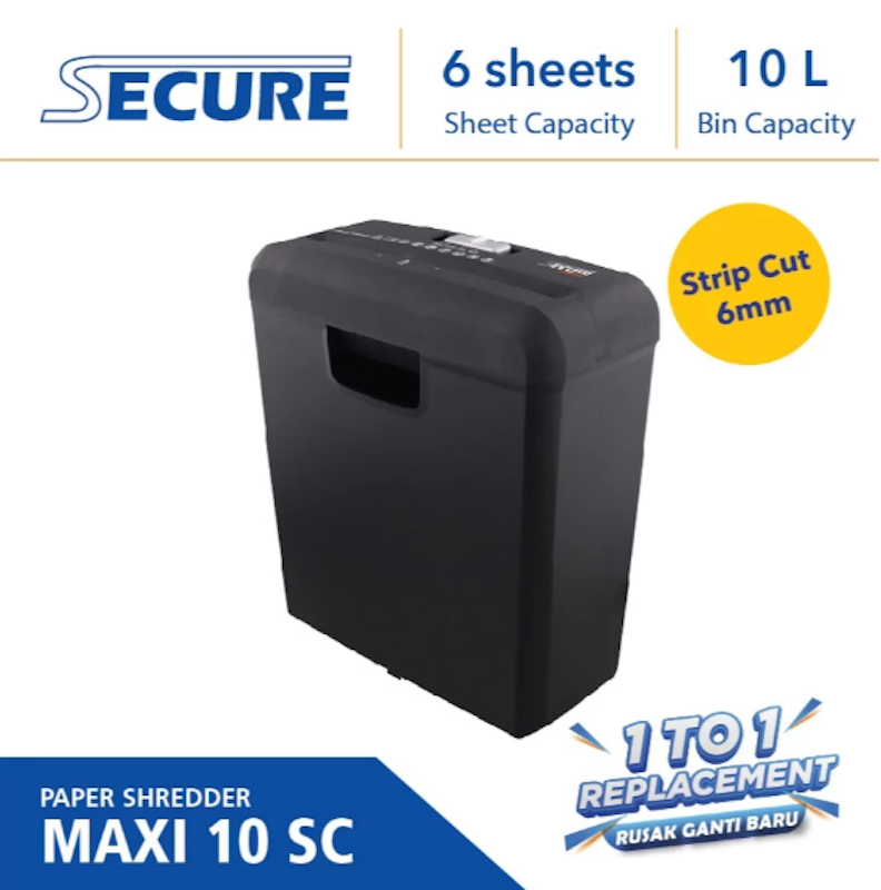 Secure Maxi Paper Shredder 4