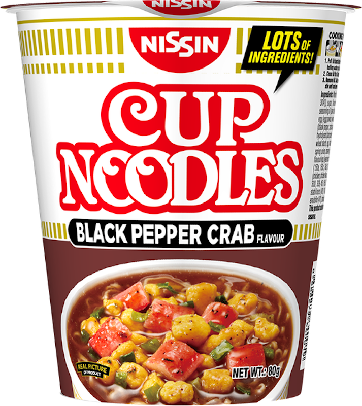 Nissin Cup Noodles Black Pepper Crab 1