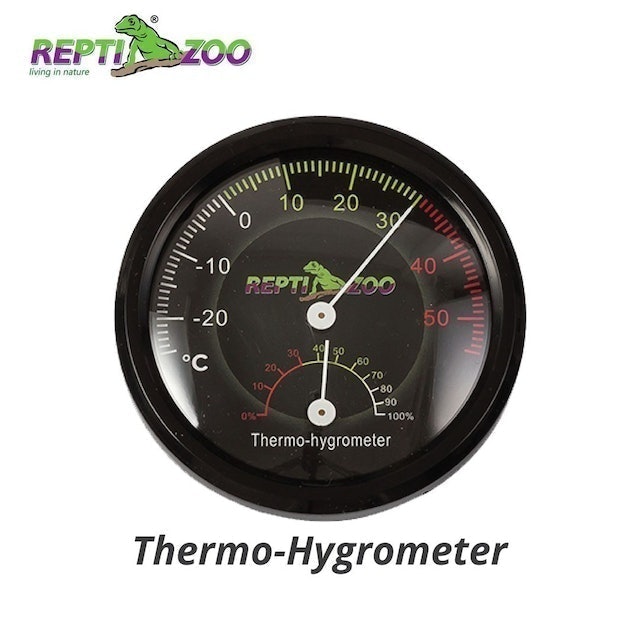  Reptizoo Thermometer Hygrometer with Metal Chip