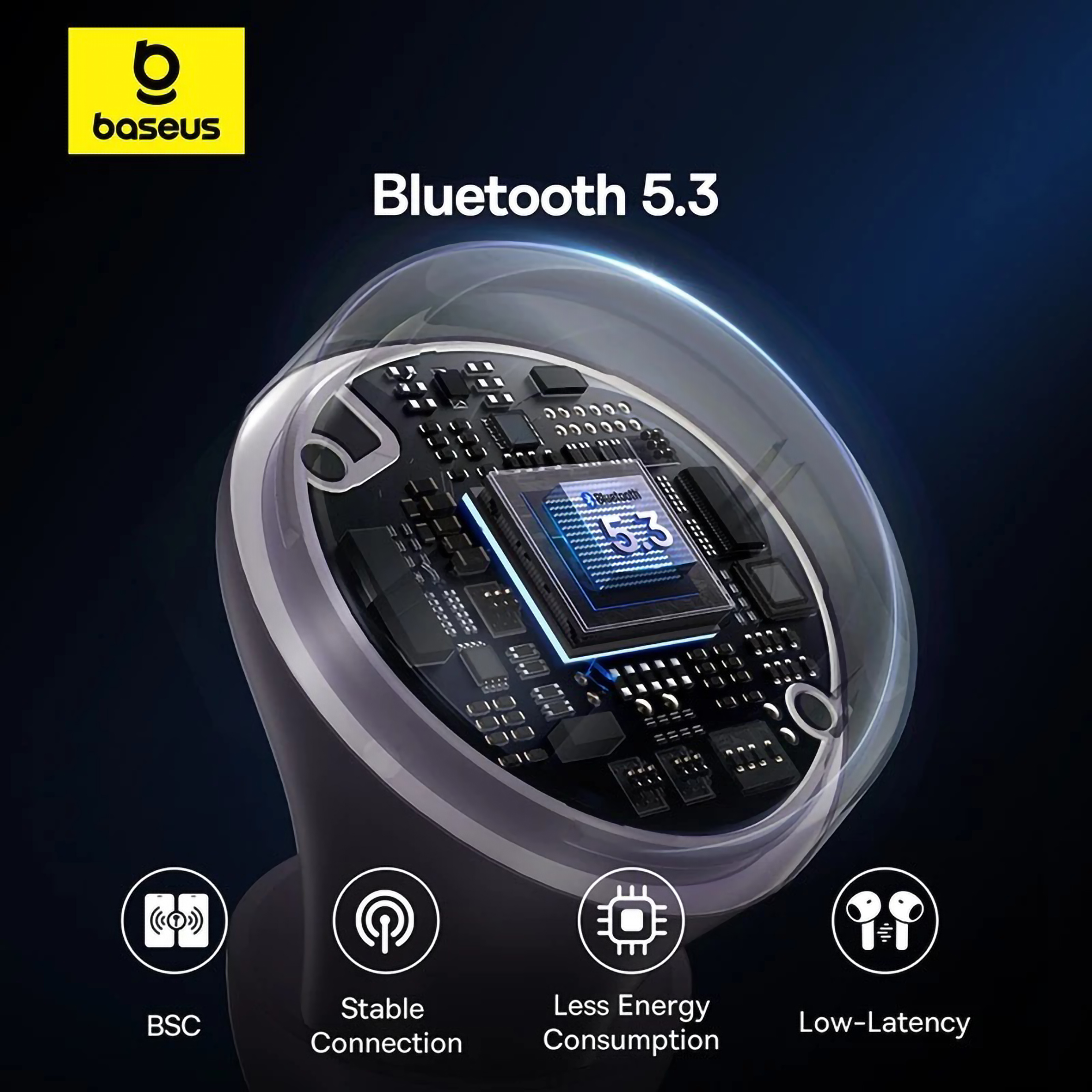 Shenzhen Baseus Technology Baseus Bowie True Wireless Bluetooth Earphone E18