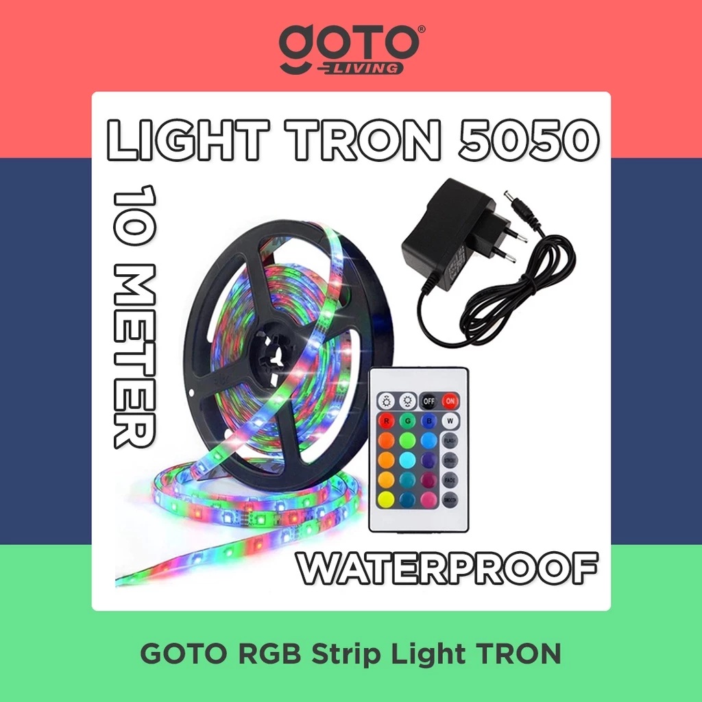 Pilar Niaga Makmur Goto Living RGB Strip Light Tron  5050 WP