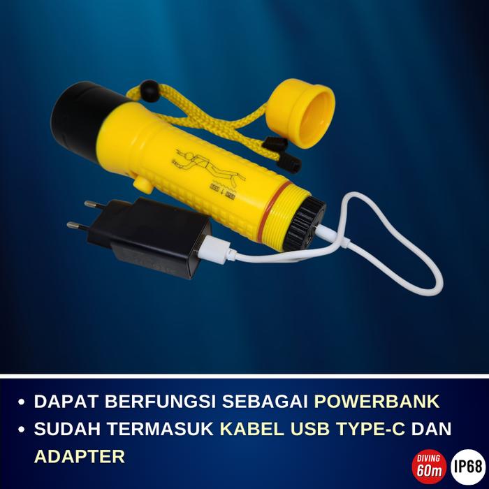 Tiga Anugerah Lestari Harvest Lighting Diving Torch DT-X5