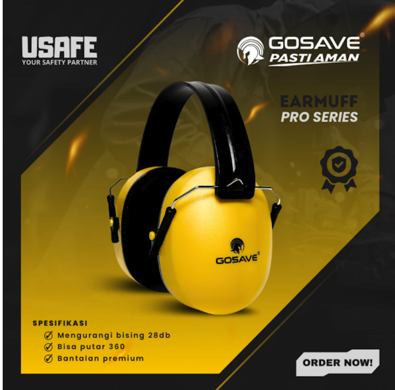 Gosave Earmuff Safety Pro Series 2