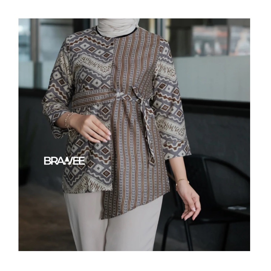  Brawee Batik Couple Rang Rang Abu