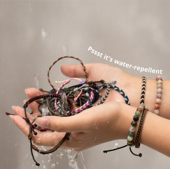 Musha Braided Water-Repellent Bracelet