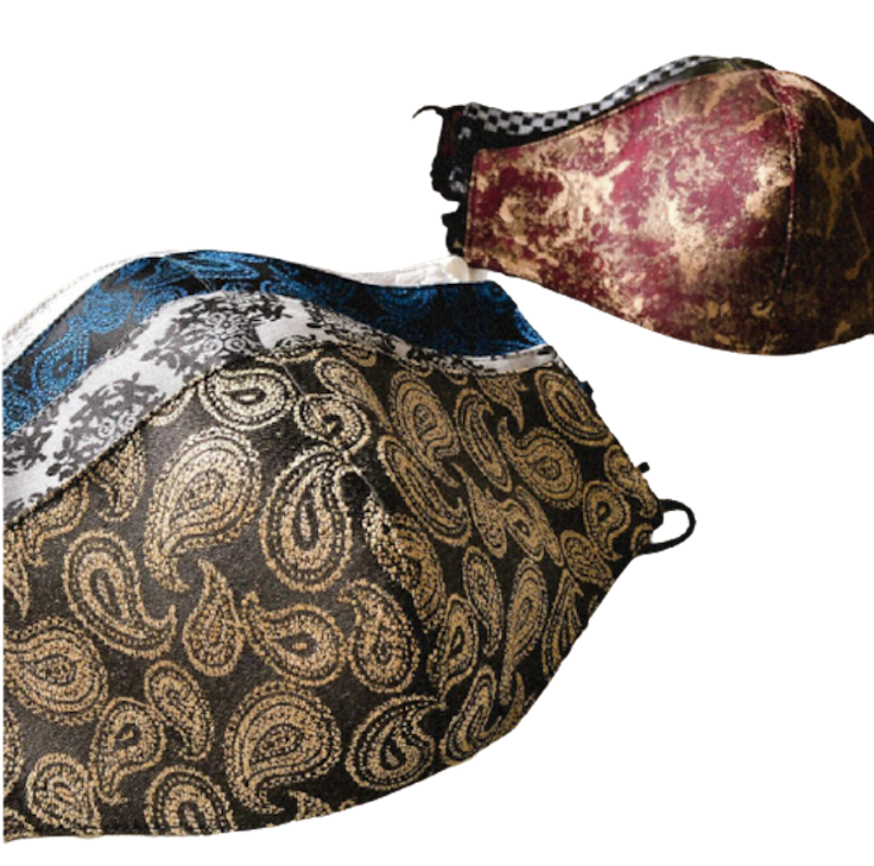 Masker Pesta Luxury Jacquard 2