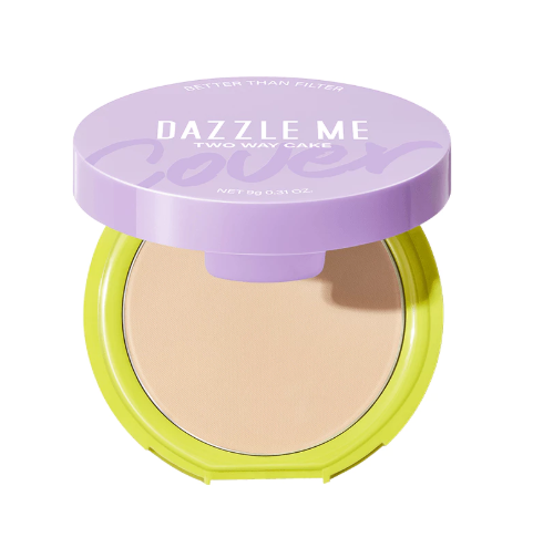 DAZZLE ME ｜ Better Than Filter Double Kill Two Way Cake Powder 06 Deep Cocoa