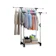 Goto Indonesia Stand Hanger Double Sisi Satu Rak Dengan 4 Roda Asli Portable 1