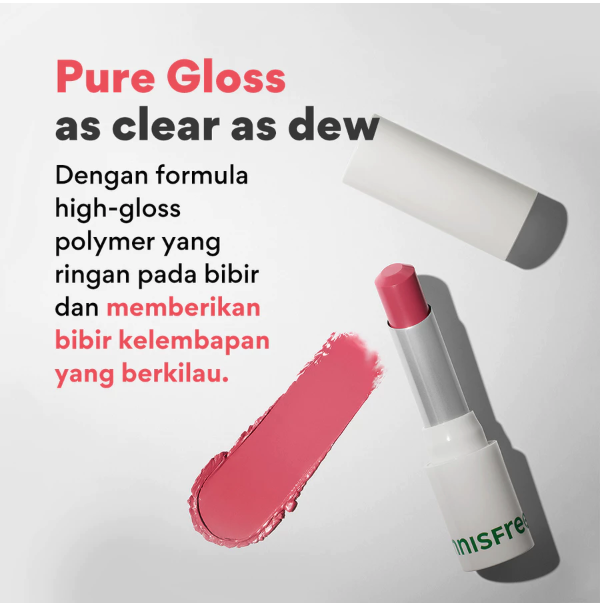 Amorepacific Corporation Innisfree Dewy Glowy Lipstick 1 Dew Pink