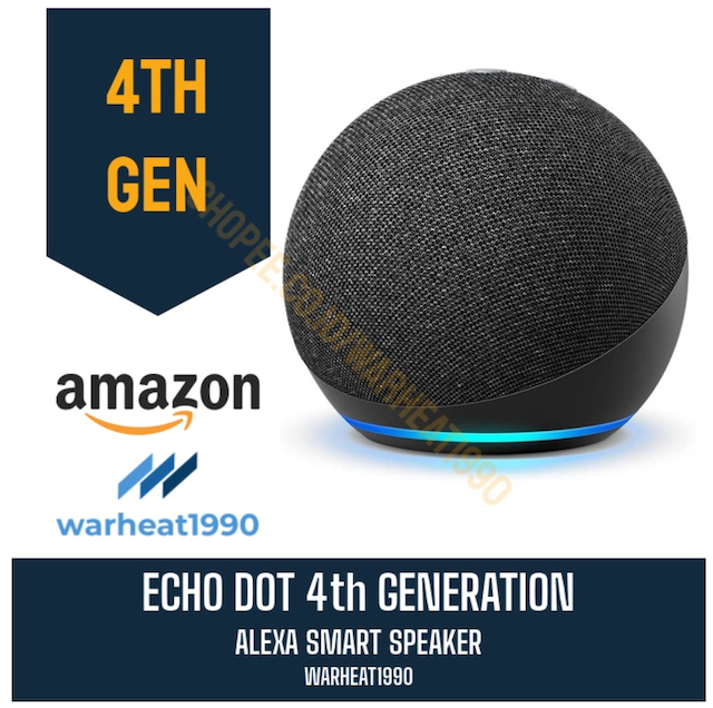 Amazon  Echo Dot 4 (with Alexa)