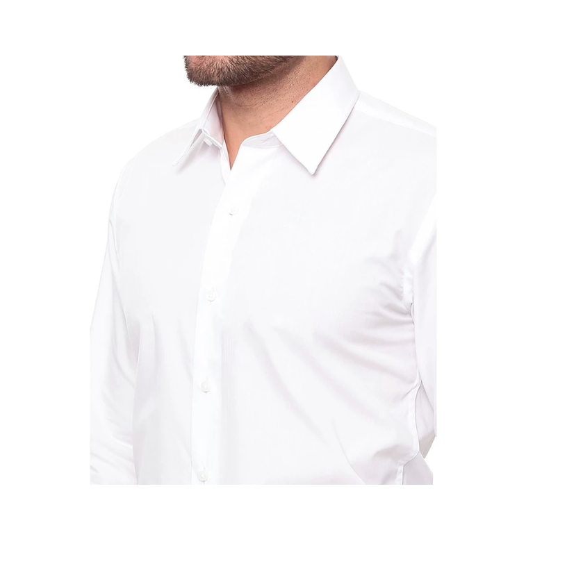Delami Garment Industries The Executive Long Sleeve Shirt White  1-LSIBSC516O002