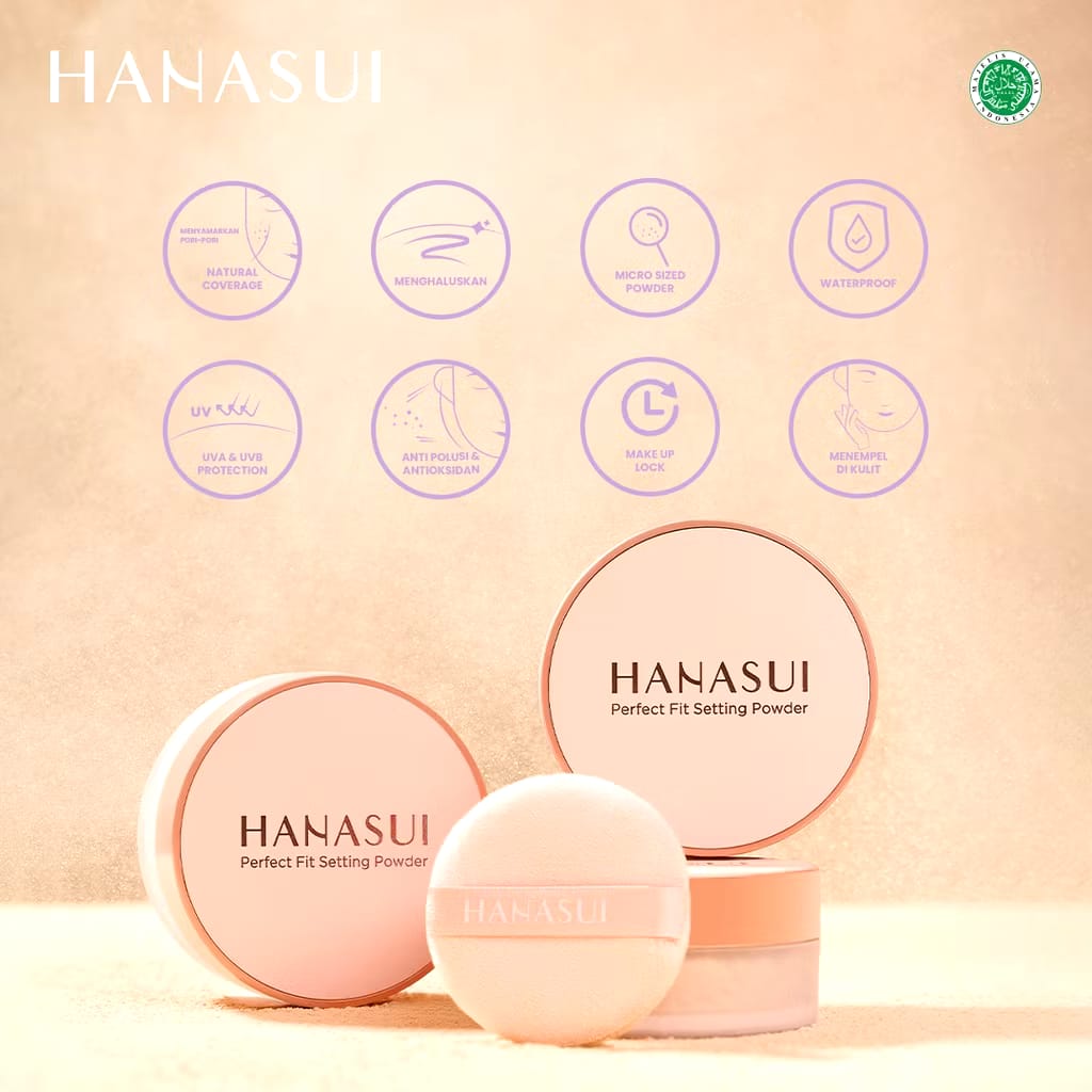 Eka Jaya International Hanasui Perfect Fit Setting Powder 03 Natural