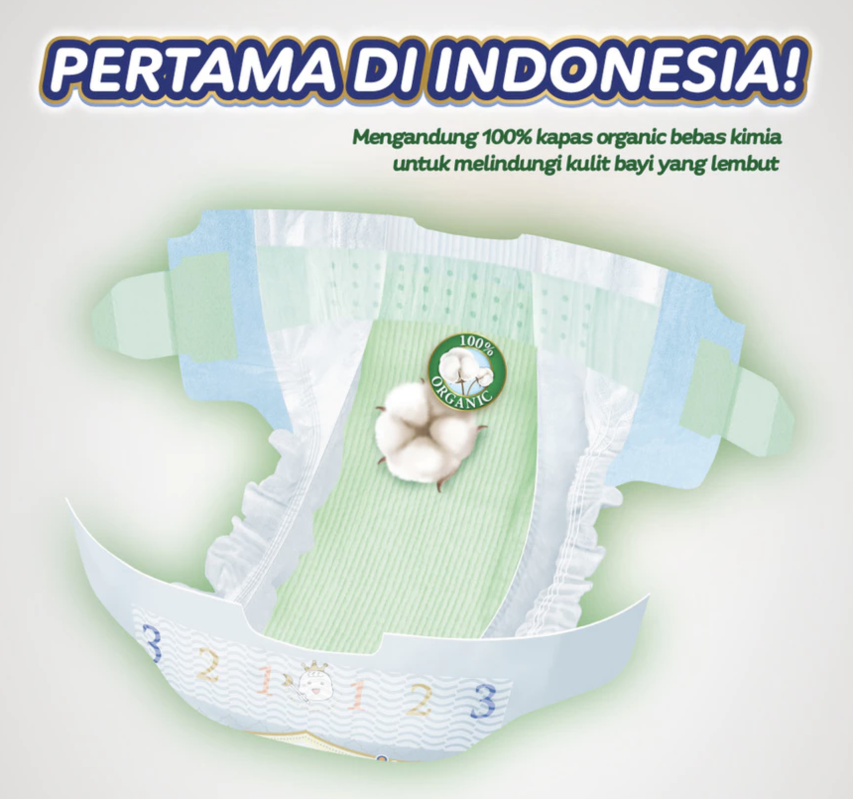 Unicharm Indonesia MamyPoko Royal Soft Newborn Organic Cotton