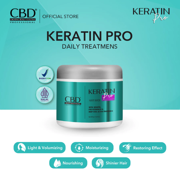 Victoria Care Indonesia CBD Professional  Keratin Pro Daily Use Hair Mask