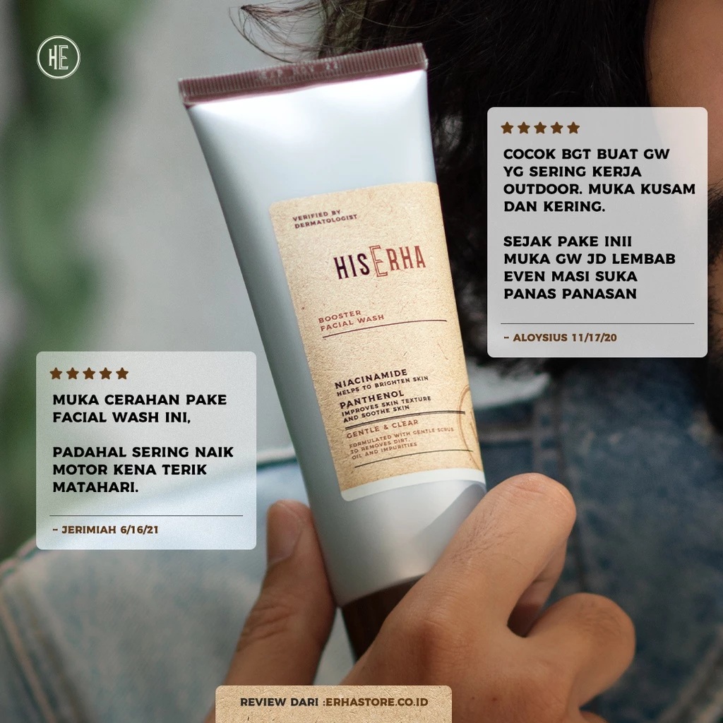 Erha Clinic Indonesia HIS ERHA Booster Facial Wash