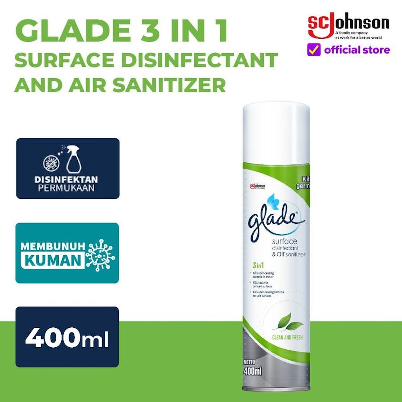 Glade 3in1 Surface Disinfectant & Air Sanitizer 2