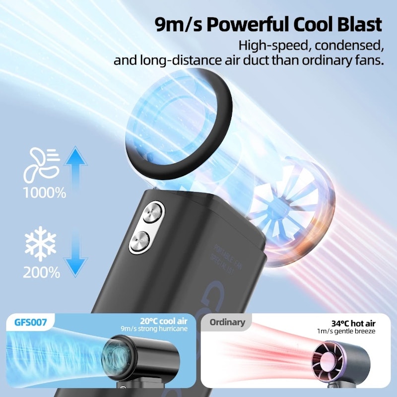 Goojodoq High-speed Pocket Fan 3