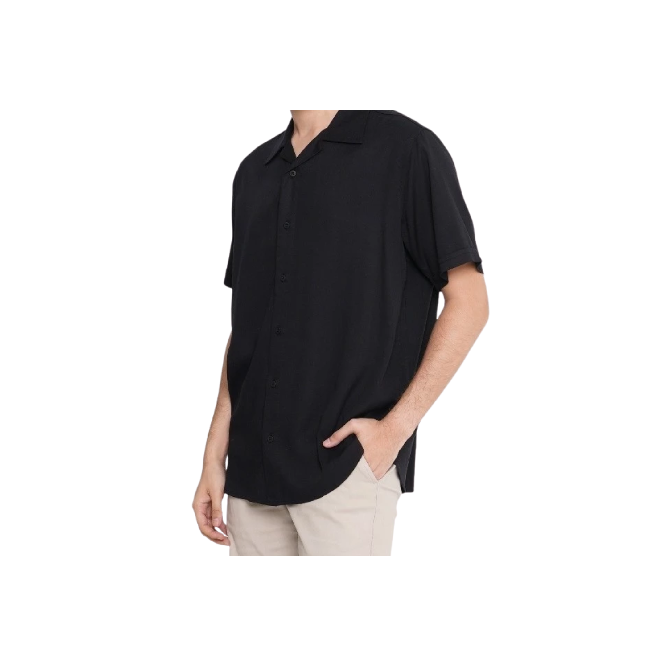  Idea Solusi Indonesia ERIGO Short Shirt Jazlyn Black