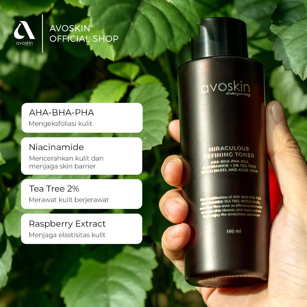 AVO Innovation Technology Avoskin Miraculous Refining Toner