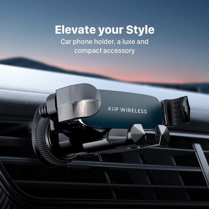 KIIP KIIP Indonesia KiiP Gravity Car Phone Holder AC Air Vent QIT02