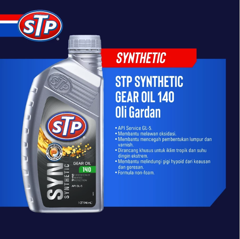 STP Synthetic Gear Oil 140 2