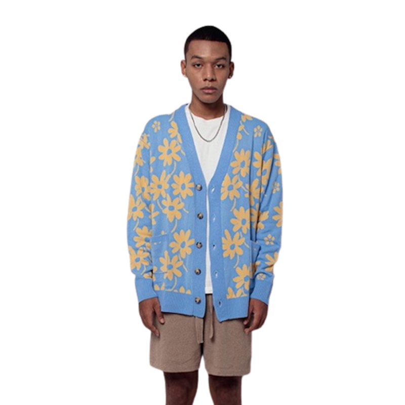 Men Flora Lyon Cardigan 2