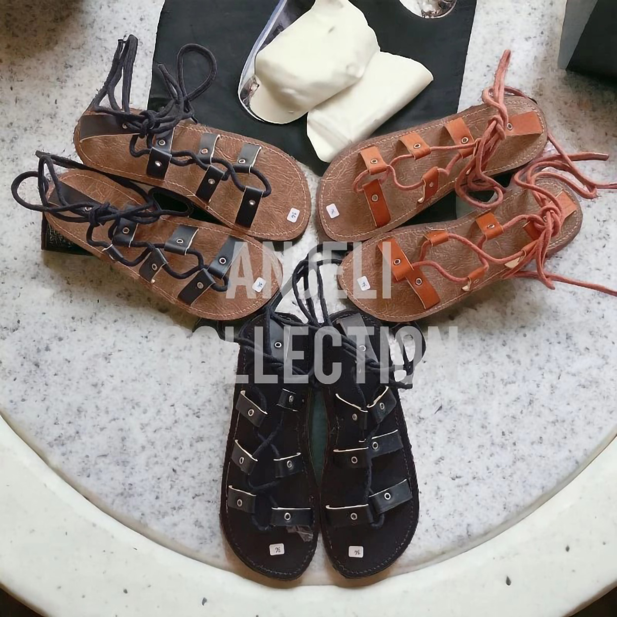  Anjeli Collection Sendal Tali Gladiator