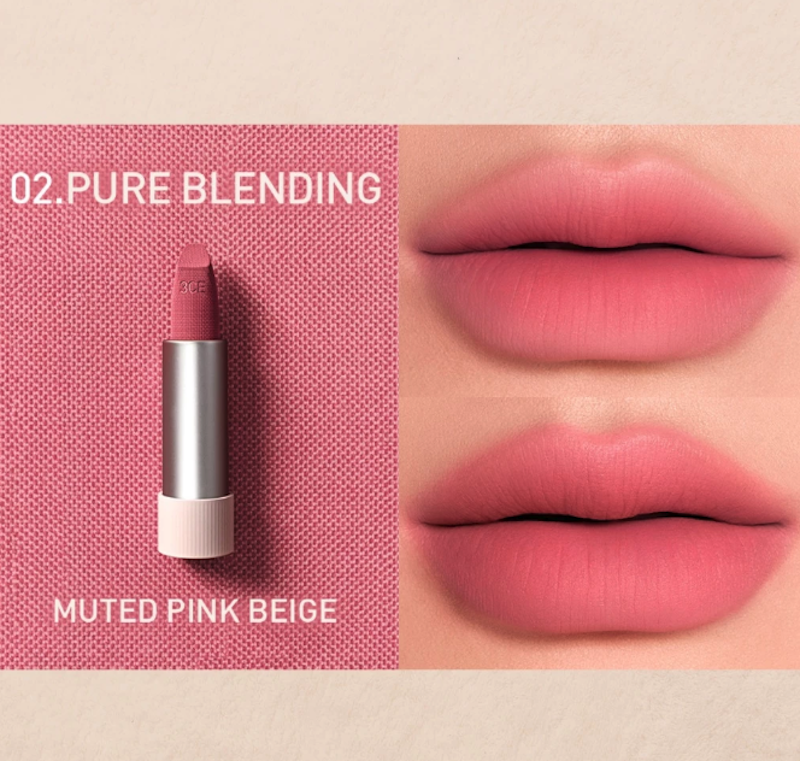 3CE Cashmere Hug Lipstick 02 Pure Blending 2