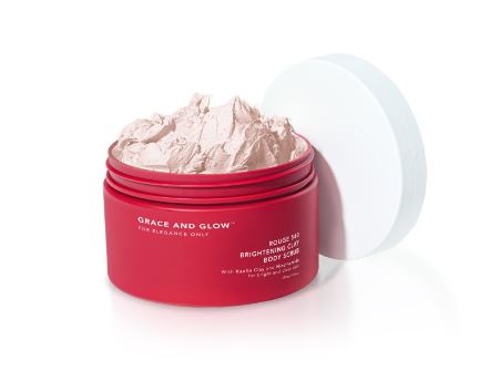 Grace and Glow Rouge 540 Brightening Clay Body Scrub