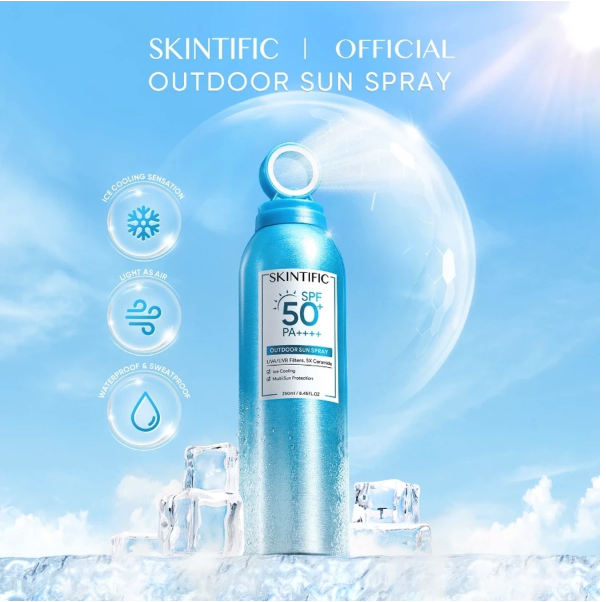 SKINTIFIC Cosmetics SKINTIFIC Outdoor Sun Spray SPF 50+ PA++++