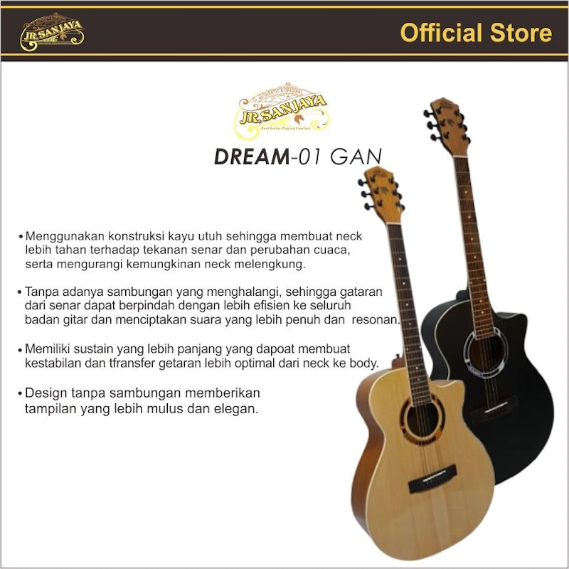 JR.Sanjaya Dream 01 Gan Gitar Akustik 3