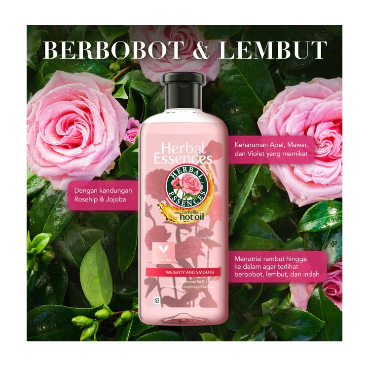 Procter & Gamble Herbal Essences Classics Rosehip with Camellia Oil Weighty and Smooth Shampoo