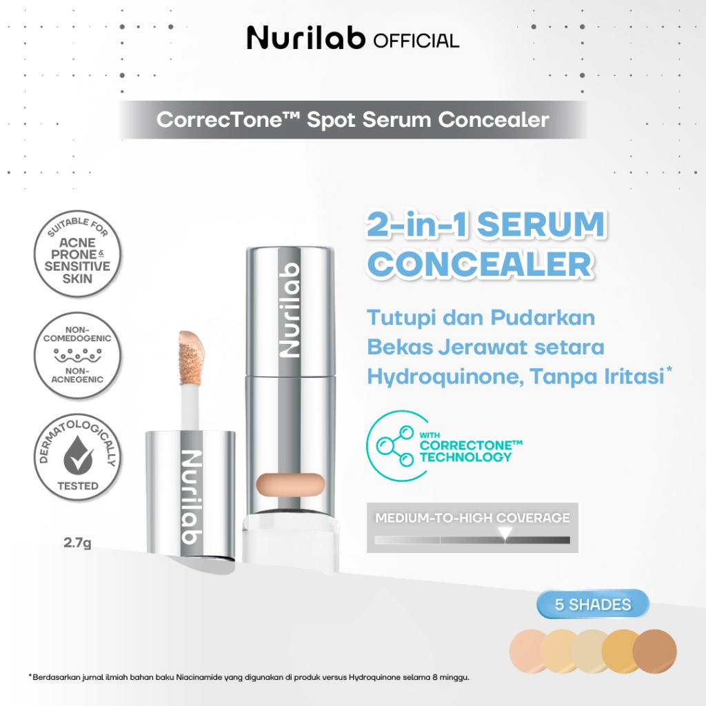 Maja Estetika Sejahtera Nurilab CorrecTone™ Spot Serum Concealer 16 Neutral