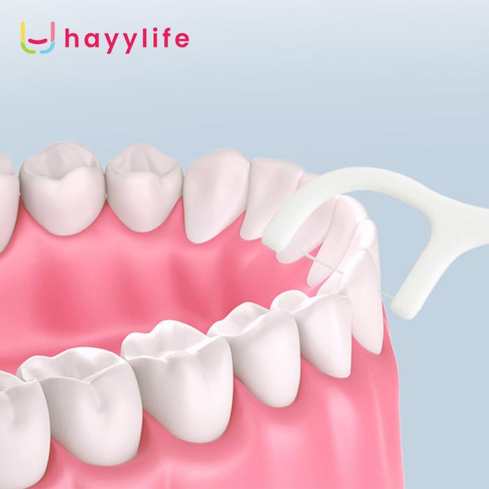  HAYYLIFE Benang Pembersih Gigi Polimer HL-BAB588