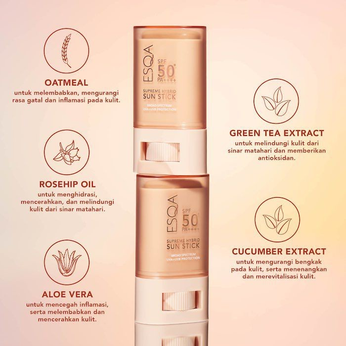 Keva Cosmetics International ESQA Supreme Hybrid Sun Stick SPF 50+ PA++++