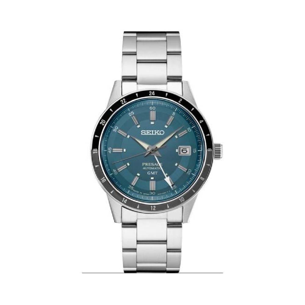 Seiko Presage 60's Series Stainless Automatic GMT 1