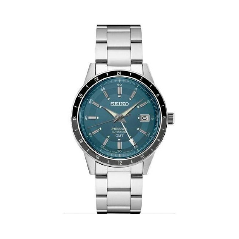 Seiko Presage 60's Series Stainless Automatic GMT 1