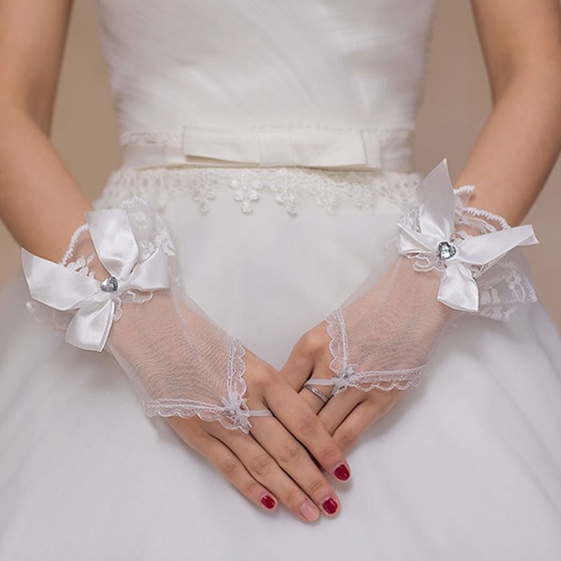 Sarung Tangan Pengantin Renda 1