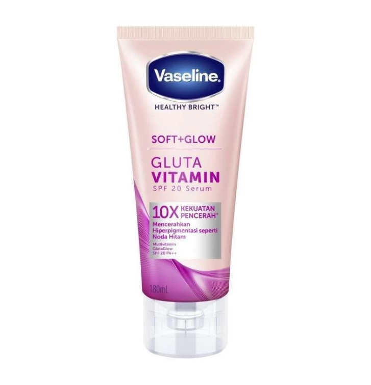Vaseline® ｜ Healthy Bright Soft+Glow Gluta Vitamin SPF 20 Body Serum